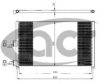 LANCIA 51708909 Condenser, air conditioning